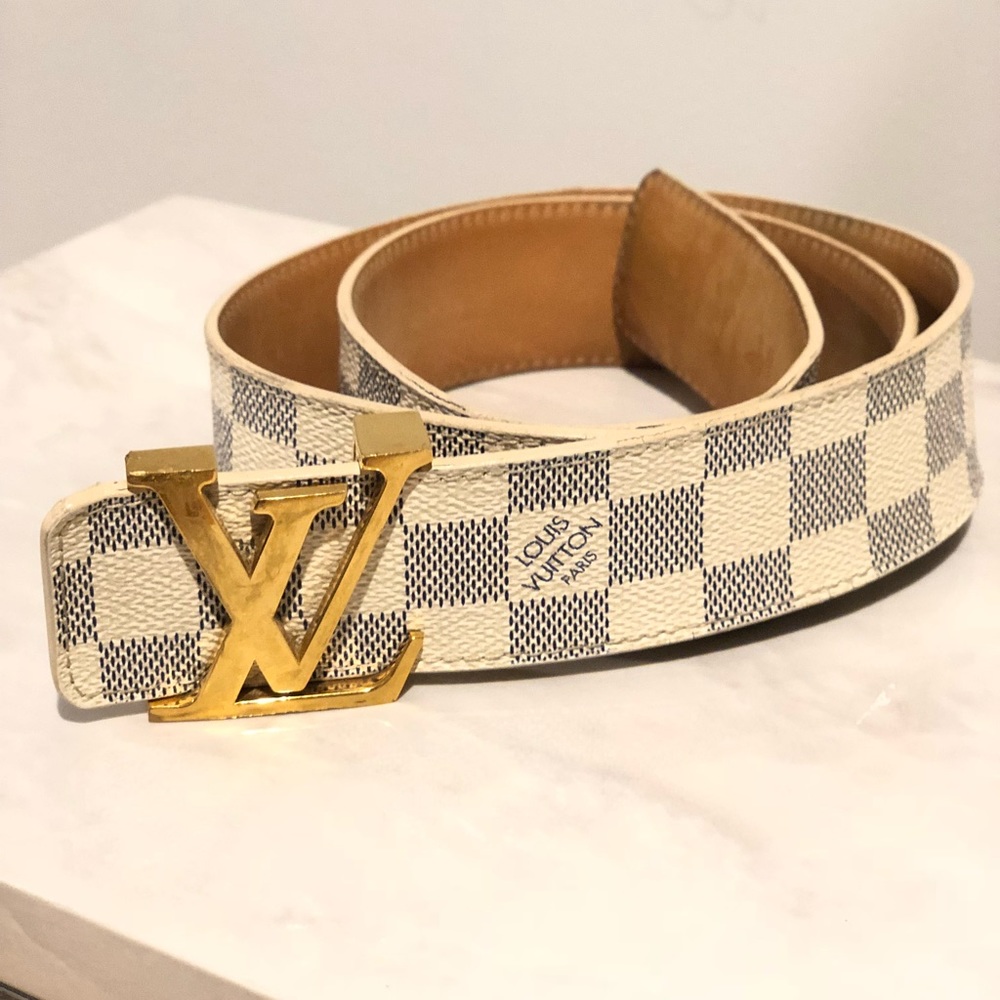 Louis Vuitton Damier Azur Belt